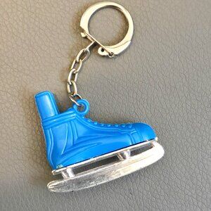 Vintage Ice Skate Key Chain